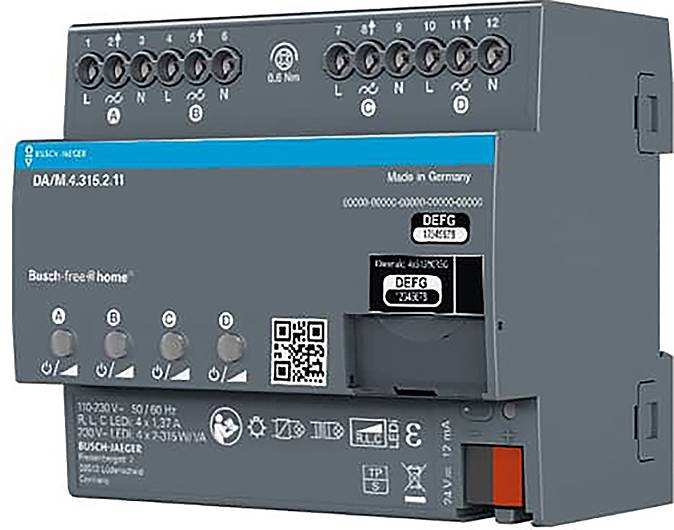 „Busch-free@home DA/M 4.3.1.5.2.1.1