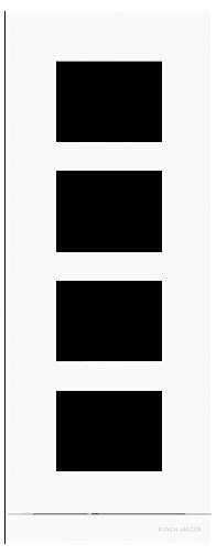 Busch-Jaeger 2TMA220160W0016 Frontplatte