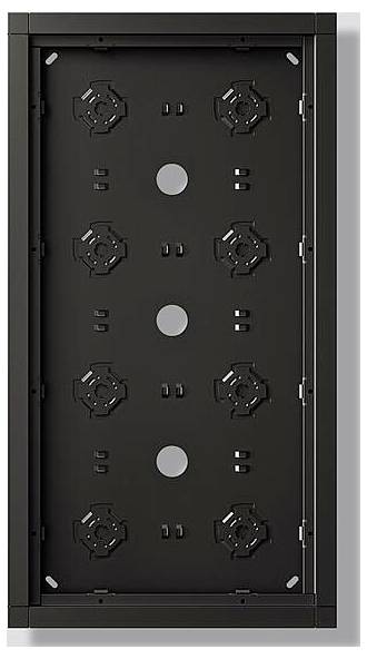 Deckenmontagebewegungsmelder mit elegantem, rechteckigem Rahmen für moderne Innenraumanwendungen.