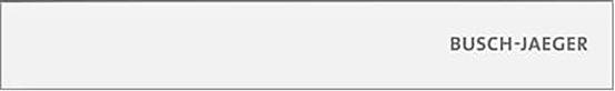 Busch-Jaeger 2TMA130160W0009 Abschlussleiste