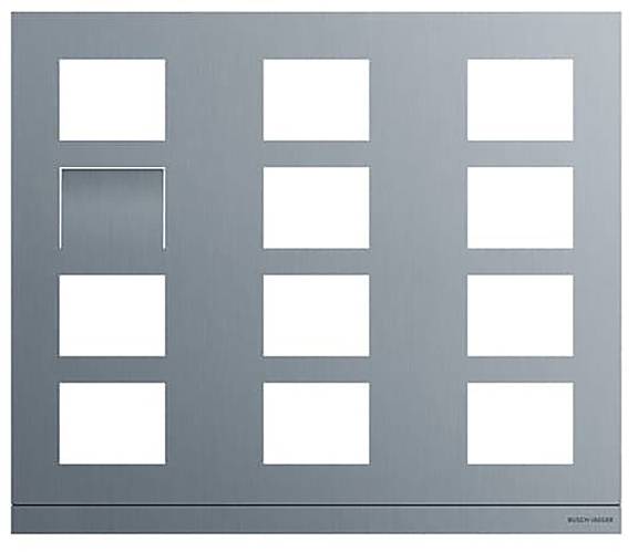 Eine moderne, schwarze Straßenlaterne mit LED-Leuchte steht vor einem schlichten Hintergrund und betont damit ihr elegantes Design und ihre Einfachheit.