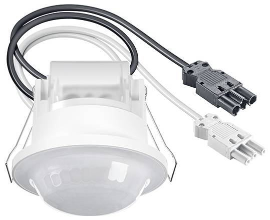 Ein gelbes, kreisförmiges Paneel mit drei schwarzen Metallstangen in einer Y-Form über seiner Oberfläche, wahrscheinlich zur Unterstützung oder Montage.