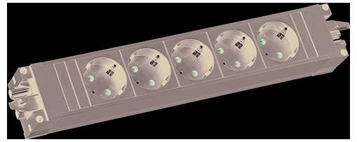 Wandmontierte Ladestation für Elektrofahrzeuge mit zwei in das Gerät eingesteckten Ladekabeln, geeignet zum Gleichzeitigen Laden.