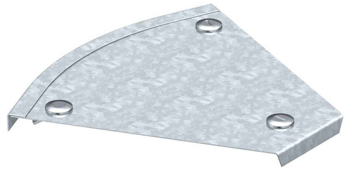 Dreieckige Metallhalterung mit drei runden Montagelöchern, verwendet für strukturelle Unterstützung oder Verstärkung.