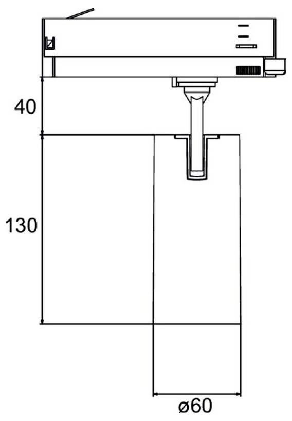 Brumberg 88715163DA LED-Schienenstrahler