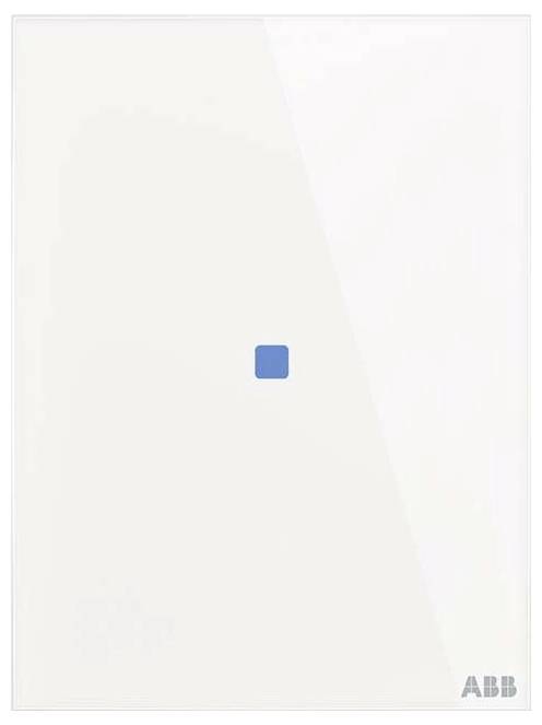 Ein weißes Feld mit einem kleinen blauen Quadrat in der Mitte. ABB-Logo in der unteren rechten Ecke.