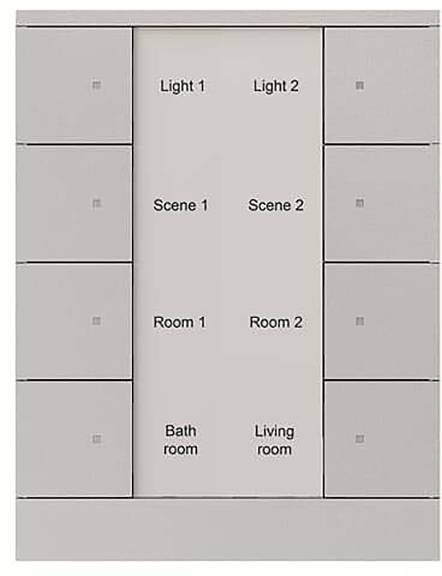 Busch-Jaeger 2CKA006330A0074 Bediengerät SB/U8.0.1-83
