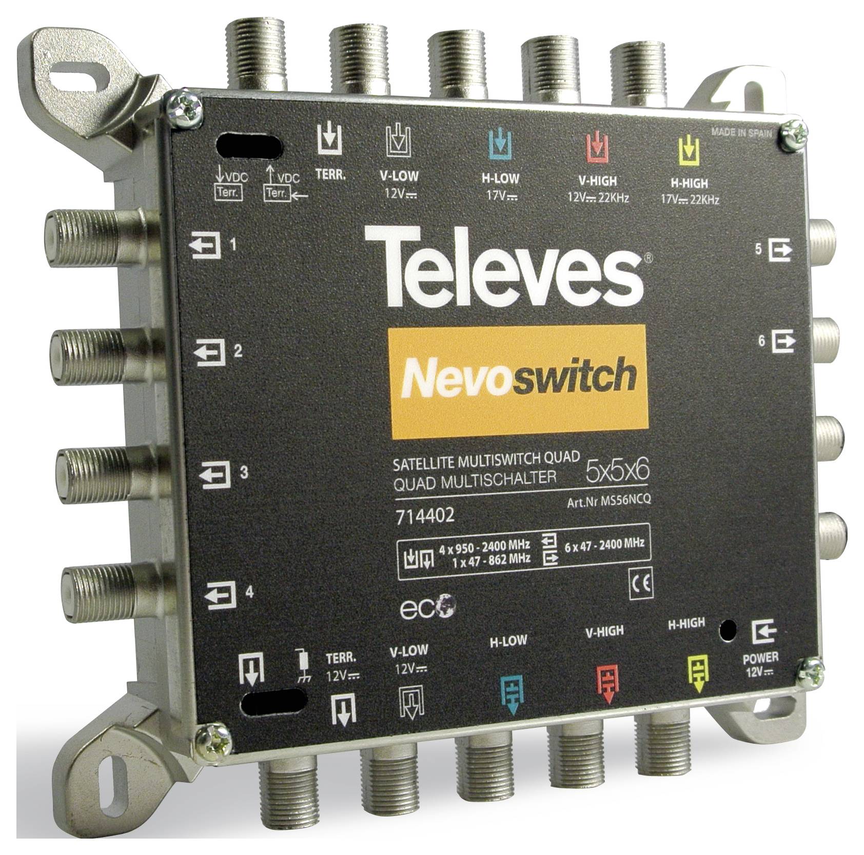 Televes MS56NCQ SAT Multischalter