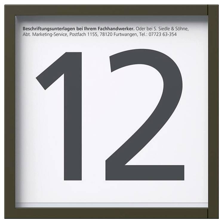 Siedle 200034619-00 Infoschild