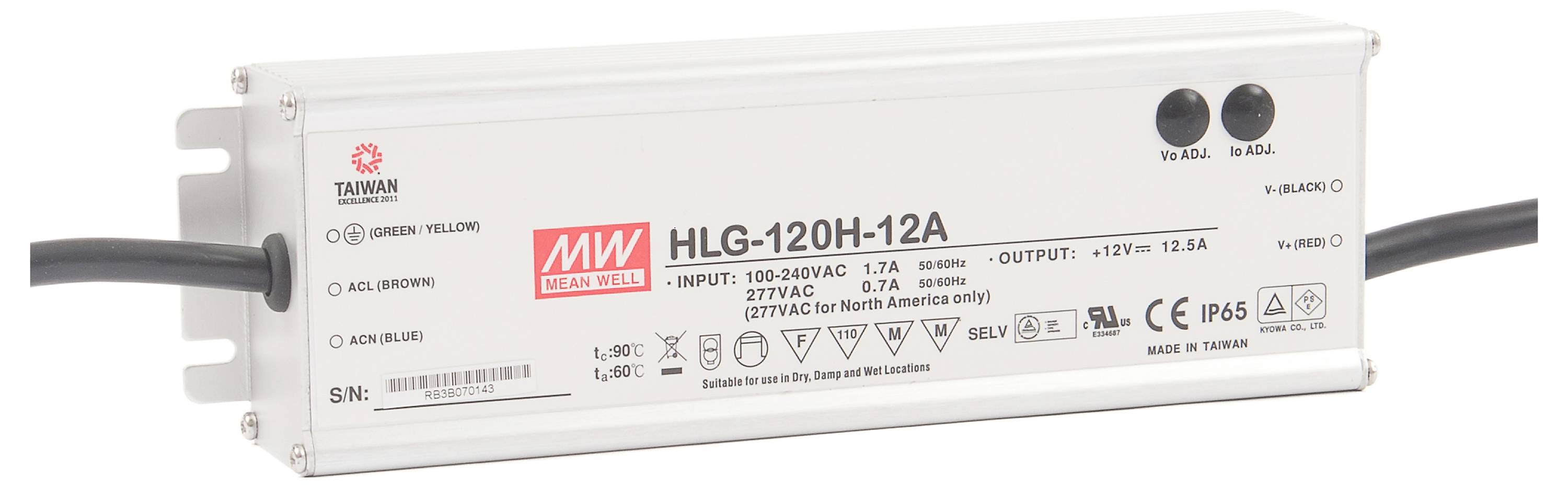 Metallkasten mit Bezeichnung 