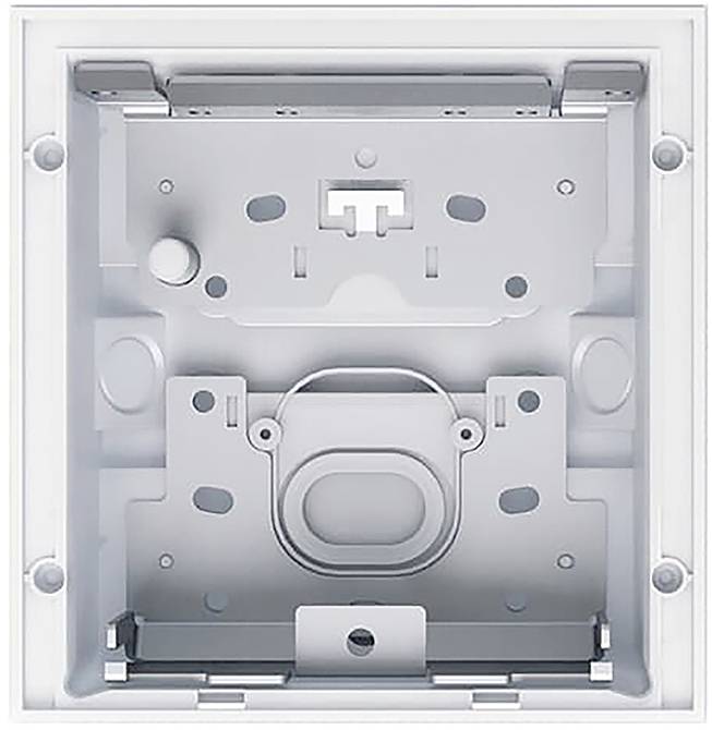 'Bachmann Schreibtischsteckdosenleiste', drei europäische Steckdosen, abgewinkeltes Design für bequemen Zugriff auf Schreibtischen oder Arbeitsstationen.