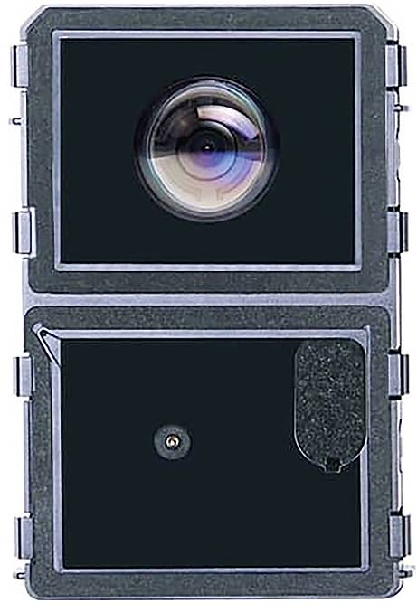 Eine rechteckige Metallventilabdeckung mit horizontalen Lamellen und dekorativen Elementen, die zur Belüftung verwendet wird, vor einem einfachen Hintergrund.