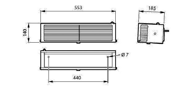 Philips WL346W1xTUVT5 25WHFS UVC-Leuchte