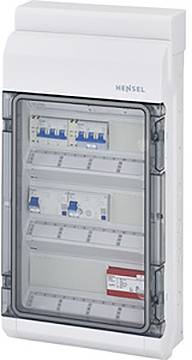 Elektrischer Schaltschrank, mit der Aufschrift 