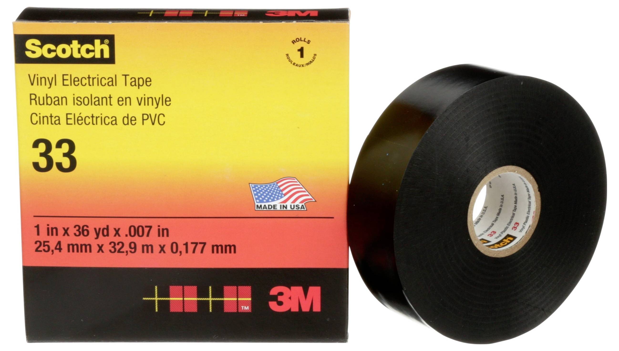 „Scotch Vinyl-Elektro-Klebeband 33