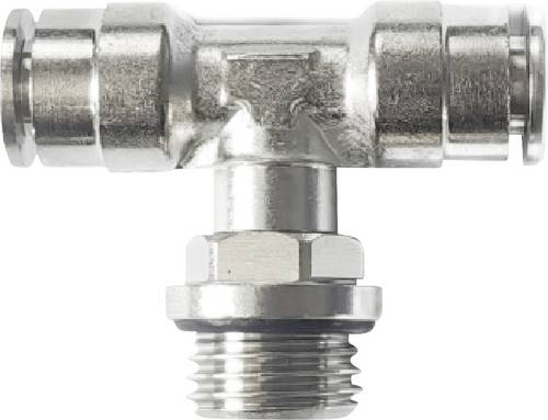 TRU COMPONENTS T-Verbinder TC-14205560 MPB-G 6-01 Rohr-Ø: 6 mm Gewinde-Maß: G1/8  1 St.