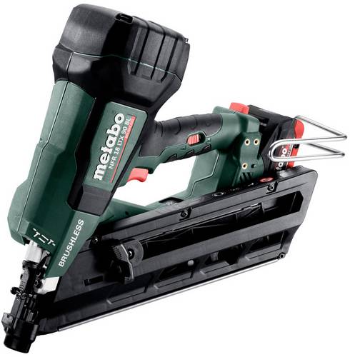 Metabo 612090800 Akku-Nagler bürstenlos, inkl. 2. Akku, inkl. Koffer, inkl. Ladegerät