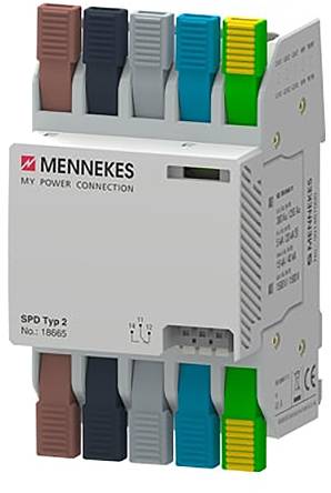 Ein Elektrogerät mit der Bezeichnung „MENNEKES MY POWER CONNECTION