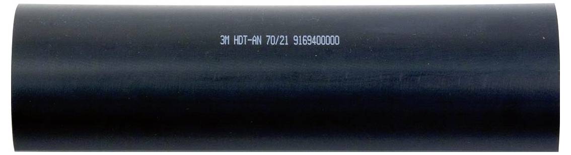 Schwarzer Zylinder mit gedrucktem Text „3M MDT-AH 70/21 9169800000