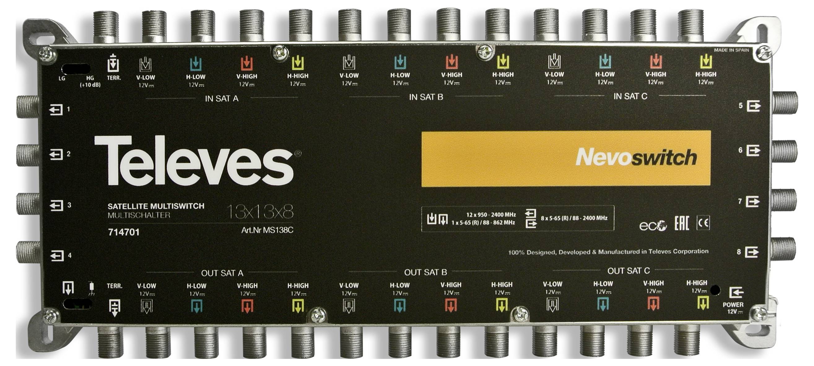 Eine rechteckige Metall-Elektrosteckdosen-Unterputzdose mit verschiedenen Montagelöchern und Schlitzen, die für eine sichere Wandmontage konzipiert ist.