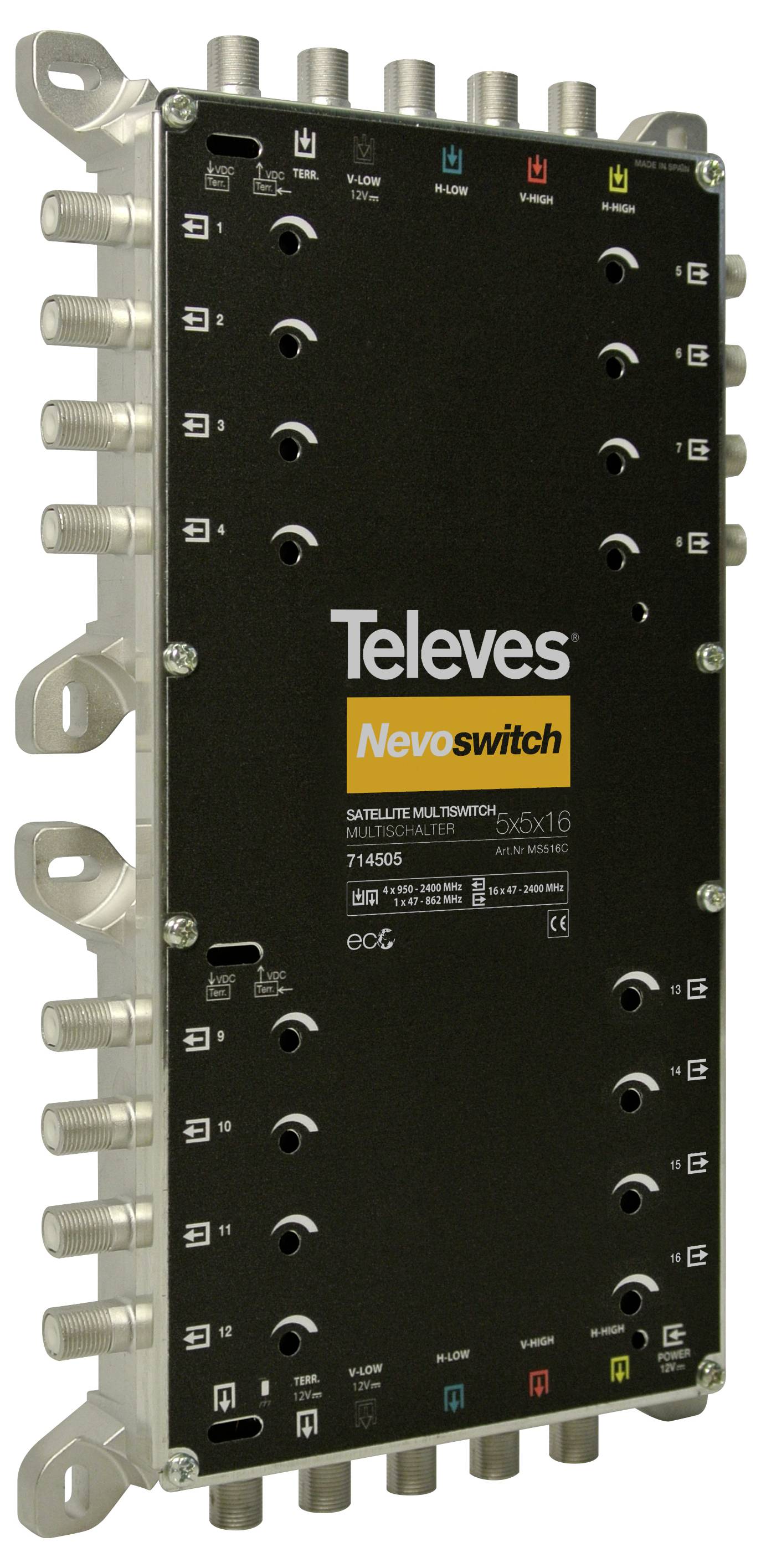 Satelliten-Multiswitch mit der Bezeichnung 