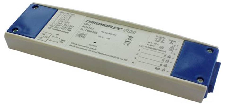 Satz von vier Ethernet-Kabeln, zwei rot und zwei blau, mit Verriegelungsclips. Enthält Kappen für Anschlüsse, in einem kreisförmigen Einsatz dargestellt.