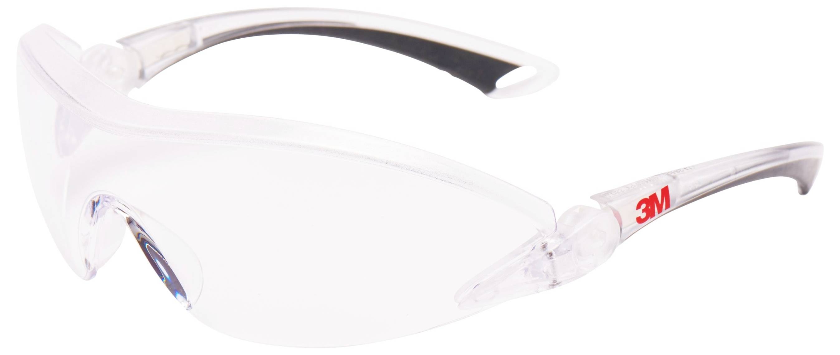 Schutzbrille mit klaren Gläsern und dem 