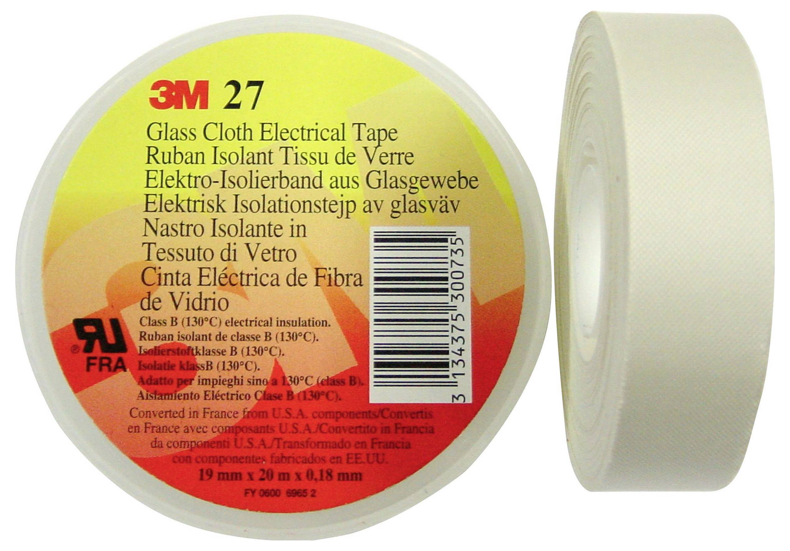 3M Scotch 27 19x20 7100119486 Gewebeklebeband 1St.