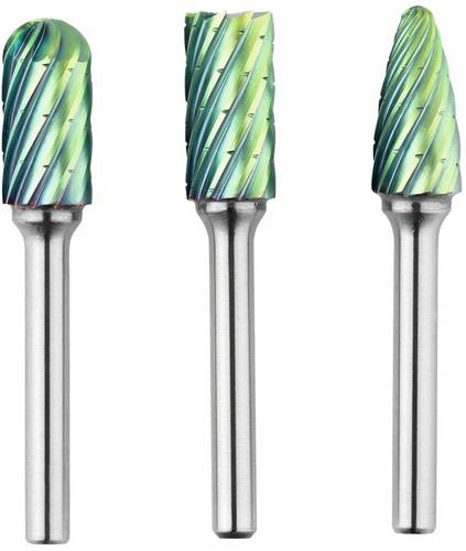 Metabo 628594000 Frässtift-Set Hartmetall Konisch Schaftdurchmesser 6 mm