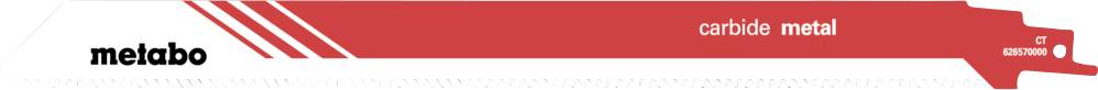 Metabo 626570000 Säbelsägeblatt "carbide metal" 300 x 1,25 mm Sägeblatt-Länge 300 mm 1 St.