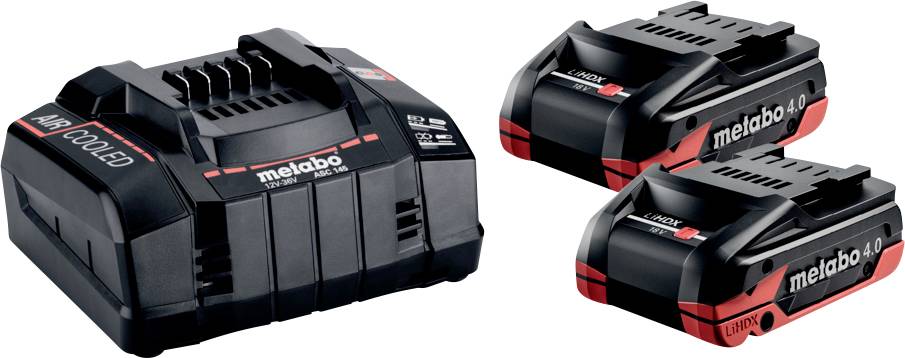 Metabo 685306000 Werkzeug-Akku und Ladegerät 18 V 4 Ah