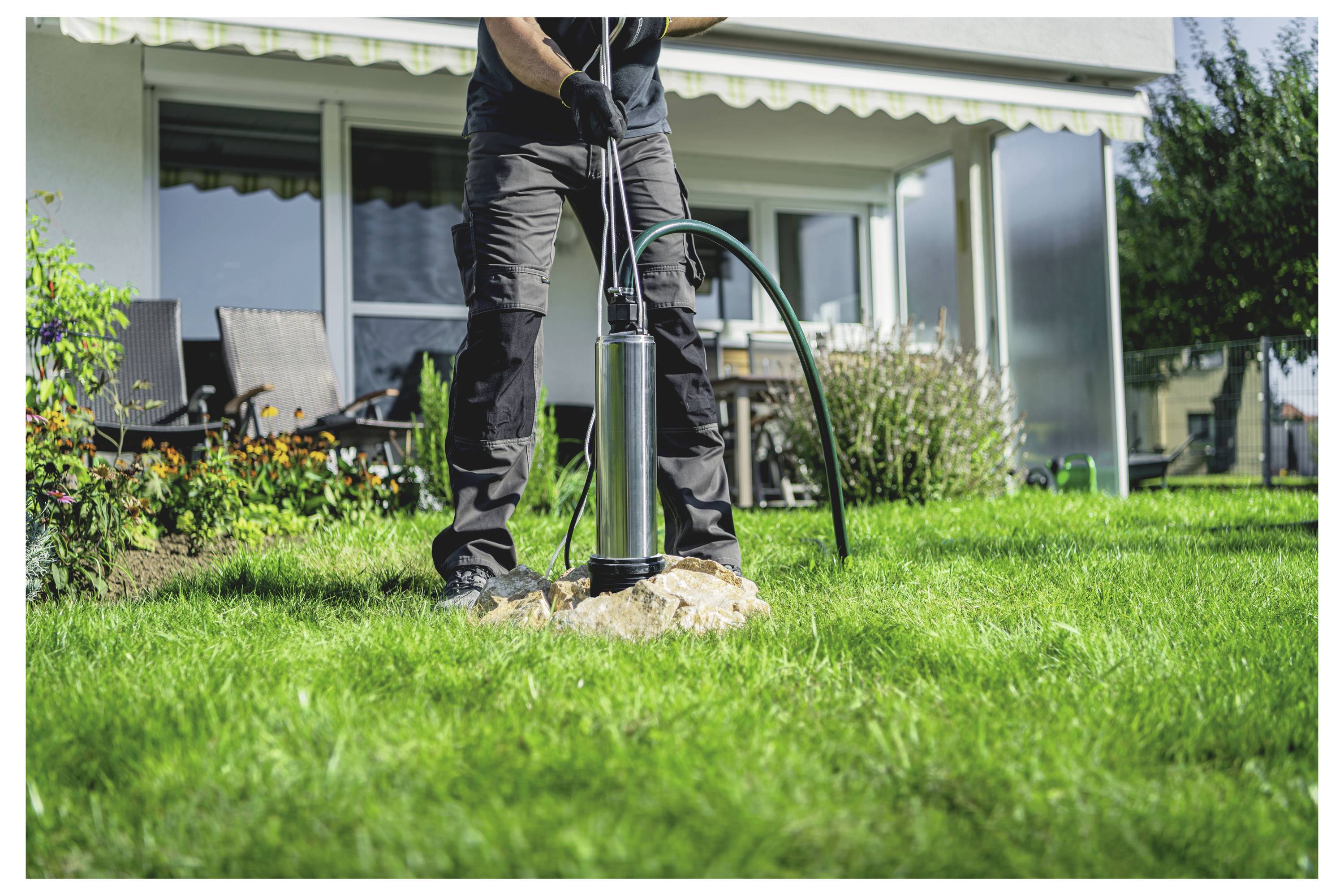 Metabo 610217000 TBP 6200/8 Inox Tiefbrunnenpumpe 6200 l/h 55m