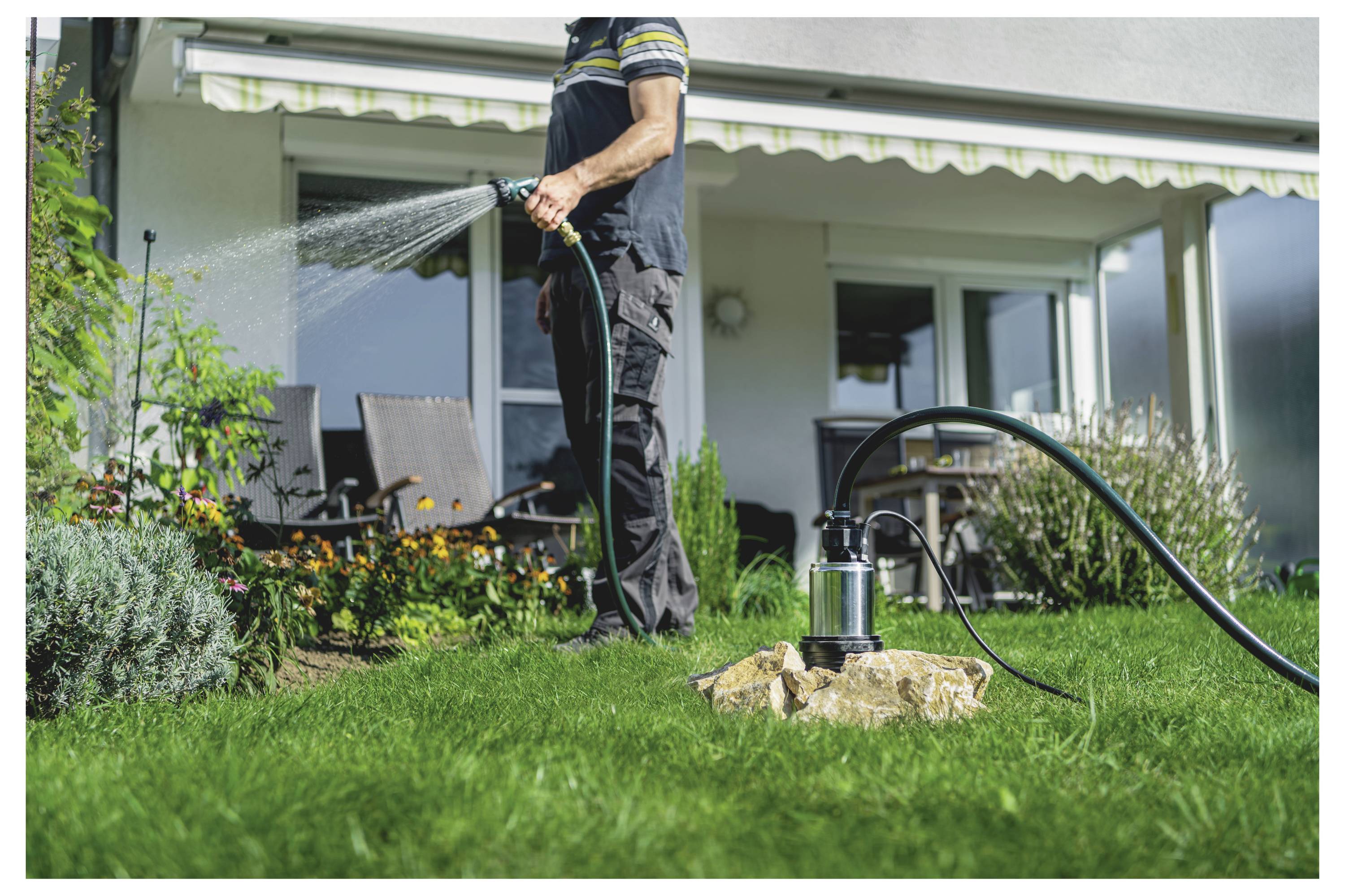 Metabo 610217000 TBP 6200/8 Inox Tiefbrunnenpumpe 6200 l/h 55m