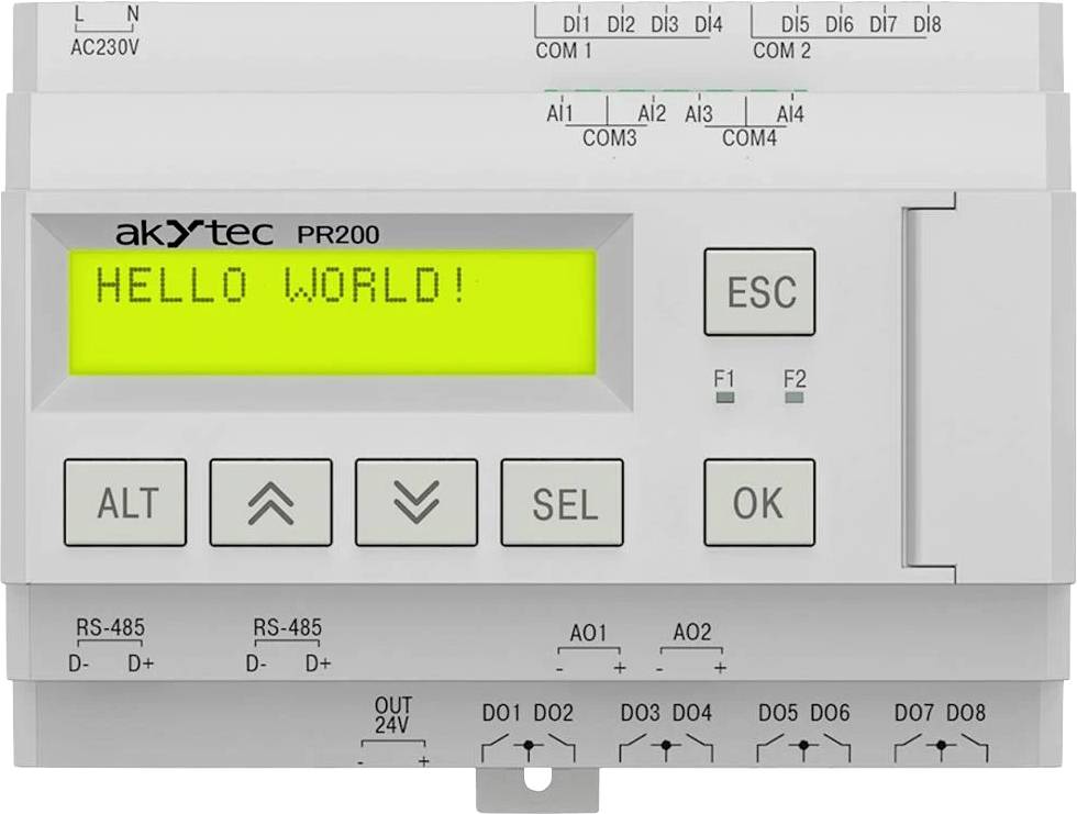 AkYtec PR200.230.5.2 148388 SPS-Steuerrelais 230 V/AC