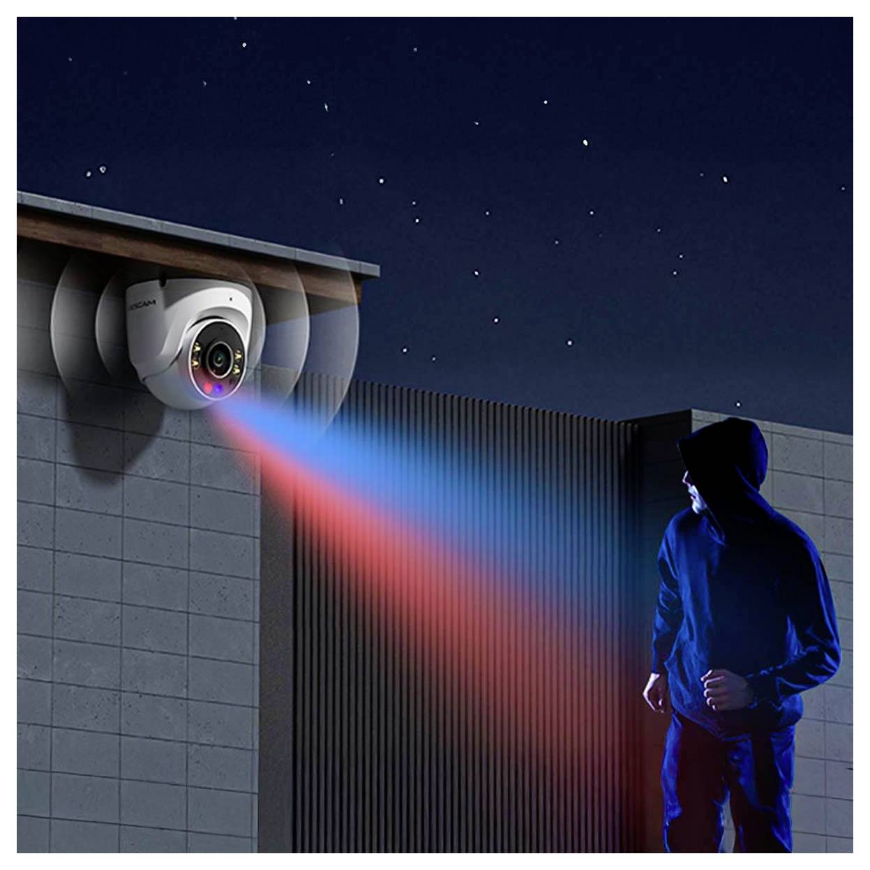 Foscam W5EP white W5EP white LAN IP Überwachungskamera