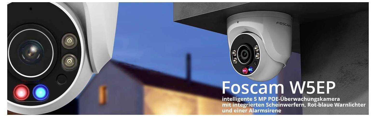 Foscam W5EP white W5EP white LAN IP Überwachungskamera
