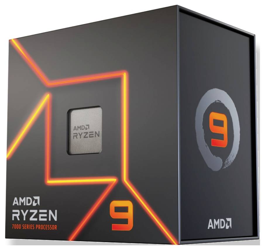 AMD Ryzen 9 7900 12 x 3.7GHz Prozessor (CPU) Boxed Sockel (PC): AMD® AM5 65W