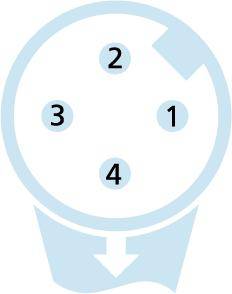 Escha 8004806 Sensor-/Aktor-Steckverbinder, unkonfektioniert Polzahl Sensoren: 4 1St.
