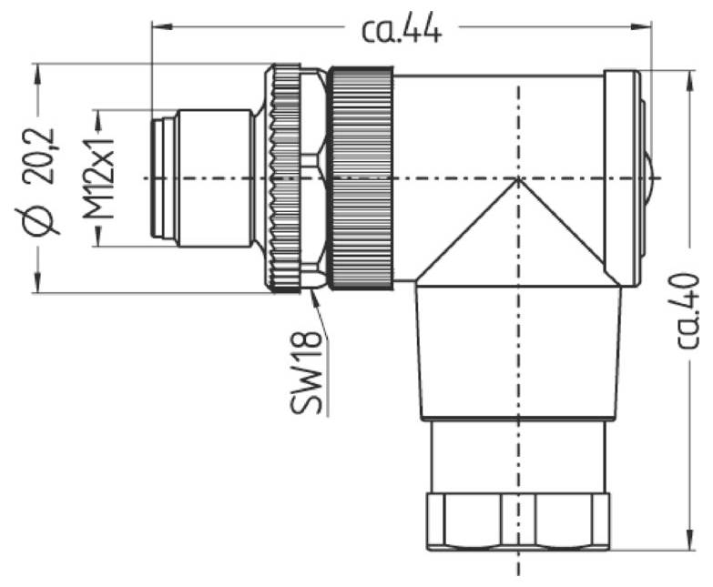 Escha 8004807 Sensor-/Aktor-Steckverbinder, unkonfektioniert Polzahl Sensoren: 5 1St.