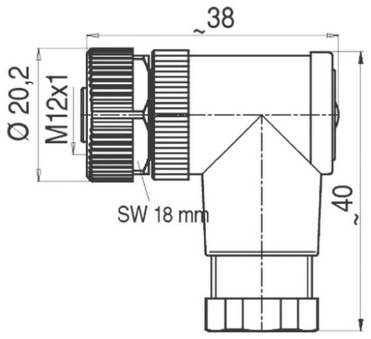 Escha 8004808 Sensor-/Aktor-Steckverbinder, unkonfektioniert Polzahl Sensoren: 4 1St.