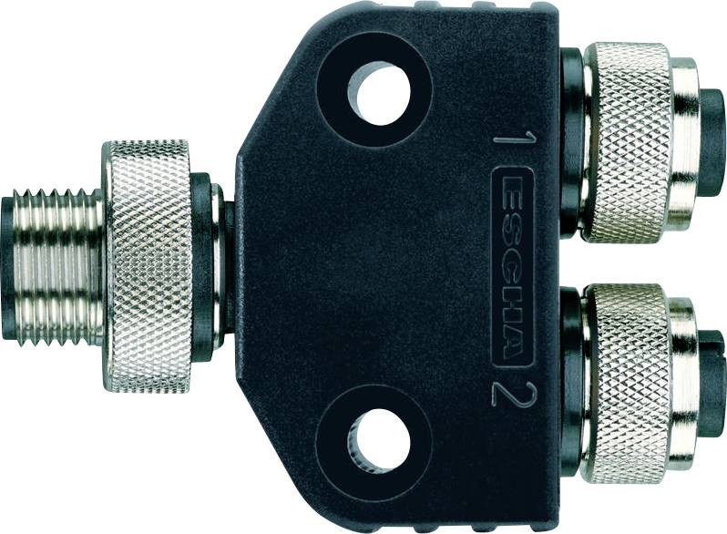 Escha 8010464 Sensor-/Aktor-Verteiler und Adapter Polzahl Sensoren: 4, 3 1St.