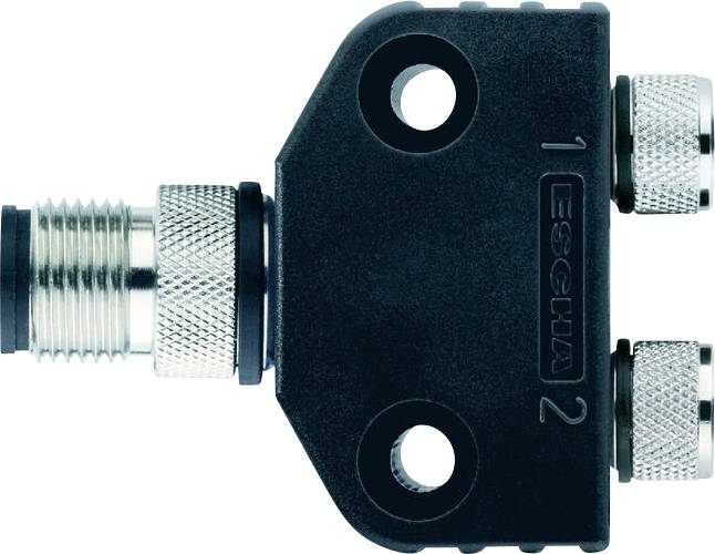 Escha 8013058 Sensor-/Aktor-Verteiler und Adapter Polzahl Sensoren: 4, 3 1St.