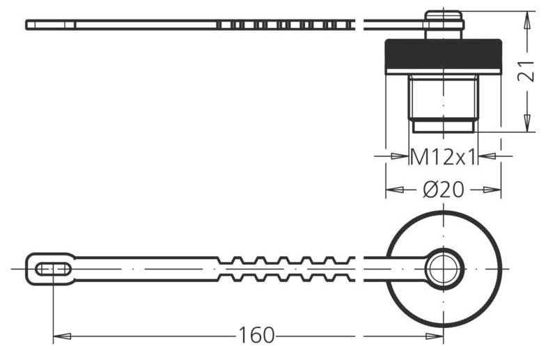 Escha 8048568 Sensor-/Aktor-Verschlusskappe