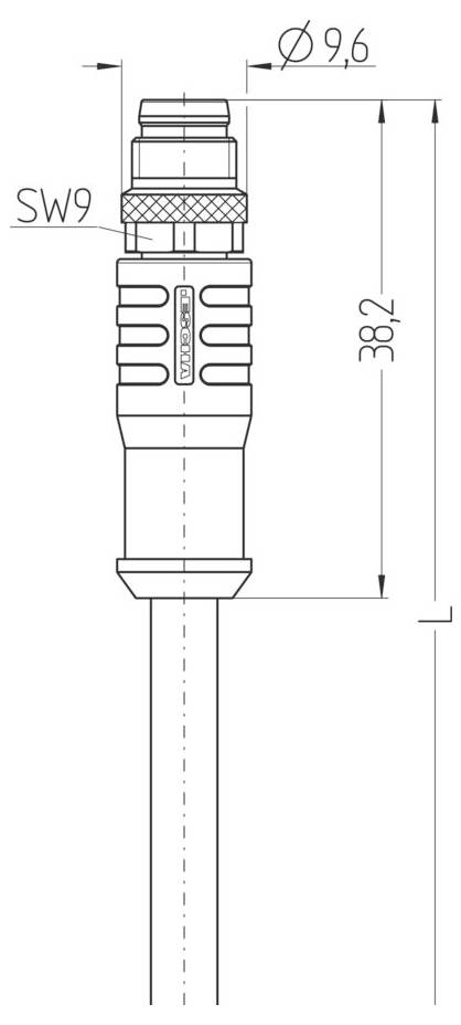 Escha 8059426 Verbindungsleitung 3.0m Polzahl Sensoren: 4 1St.