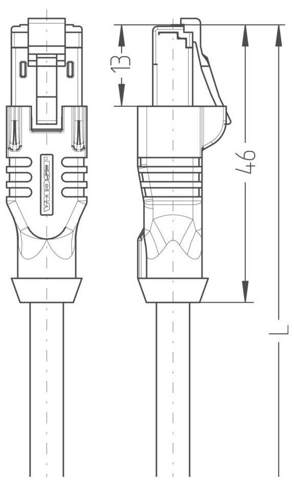 Escha 8077466 Verbindungsleitung 1.0m Polzahl Sensoren: 8 1St.