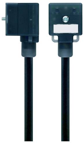 Escha Ventilstecker, Bauform A, 2+PE, Sensor-/Aktorleitung VA21-230.0-5/S370 8047806 Inhalt: 1St.