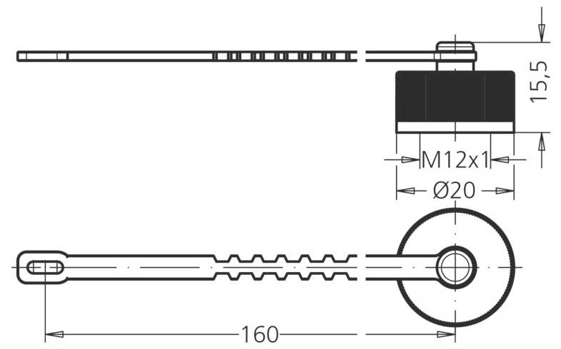 Escha 8048569 Sensor-/Aktor-Verschlusskappe