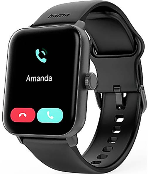 Hama Smartwatch 44mm Schwarz