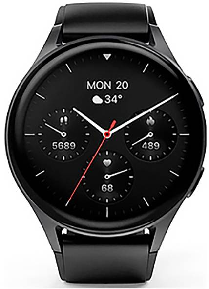 Hama Smartwatch 43mm Schwarz