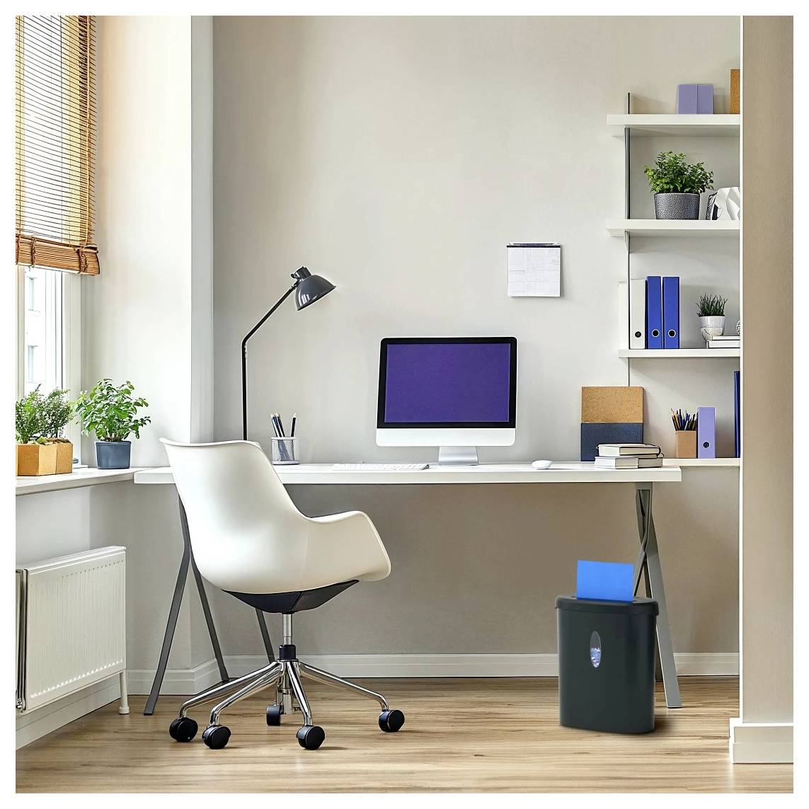 Hama Safe X120 Aktenvernichter 13 Blatt 4 x 40mm P-4 21l Vernichtet auch Kreditkarte